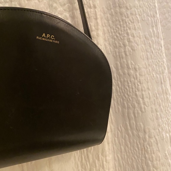 A.P.C. Bags Apc Half Moon Bag Black Poshmark